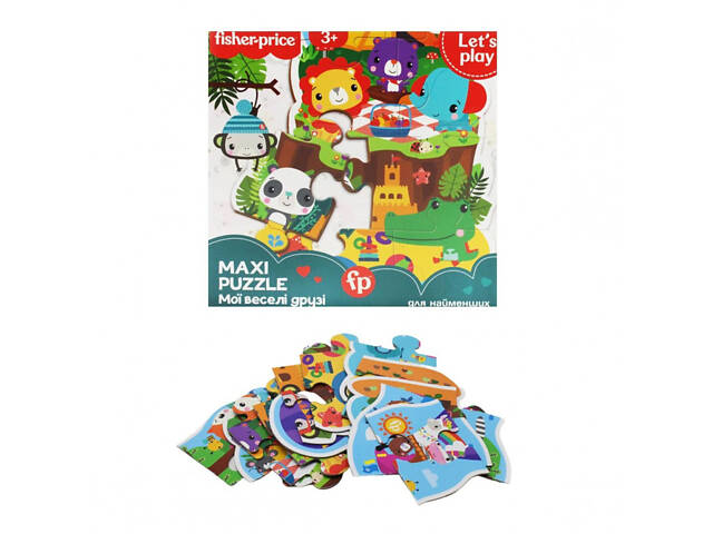 Детские пазлы 'Макси пазлы. Мои веселые друзья' Vladi Toys VT1711-10 - Фото 1 Детские пазлы 'Макси пазлы. Мои веселые друзья' Vladi Toys VT1711-10 - Фото 1
