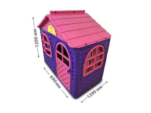 Дитячий ігровий будиночок Долони фіолетовий 02550/10 - Фото 1