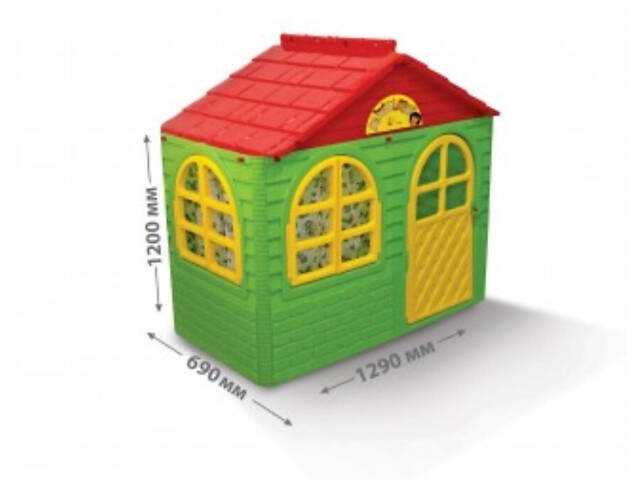 Дитячий ігровий будиночок Долоні зелений 02550/13 - Фото 1