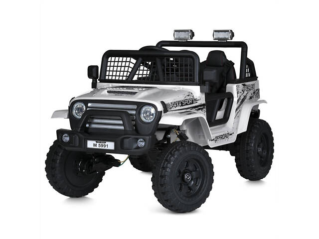 Детский электромобиль Джип M 5991EBLR-1(24V) до 50 кг - Фото 1