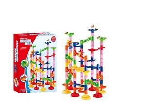 Дитячий конструктор лабіринт з труб і куль 105 деталей Urbanset Marble Run