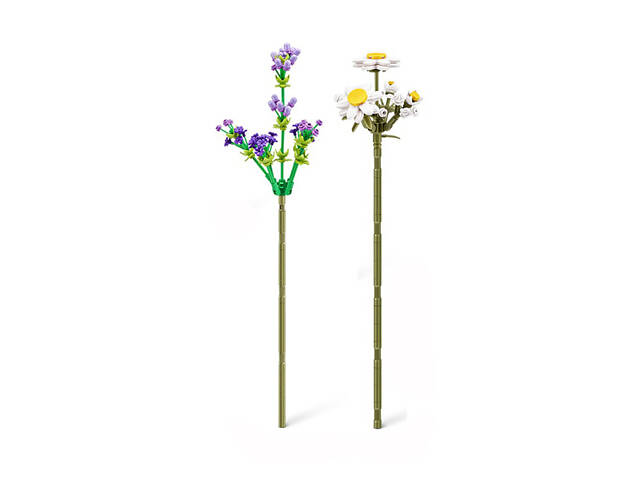 Дитячий конструктор Ромашка і Лаванда MAX 83184GQ1-243, 243 деталі - Фото 1