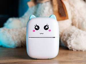 Детский мини-принтер портативный Mini Printer Портативный мини принтер