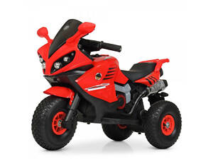 Детский мотоцикл на аккумуляторе Bambi M-4216AL-3 красный