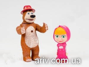 Детский Набор фигурок Маша и Медведь ММ 12035