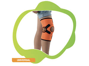 Дитячий неопреновий наколінник з силіконовим кільцем Orthopoint ERSA-201-KDS бандаж на коліно для дітей