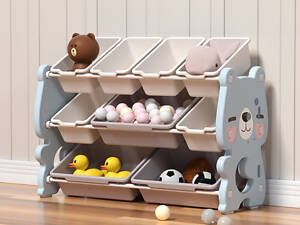 Детский органайзер для игрушек Lumpurini Flavio L на 9 контейнеров. Органайзер для игрушек в детскую комнату