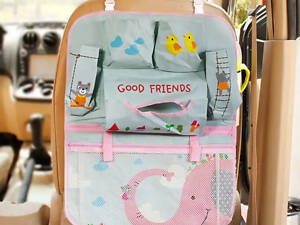 Дитячий органайзер на спинку сидіння авто 6 кишень