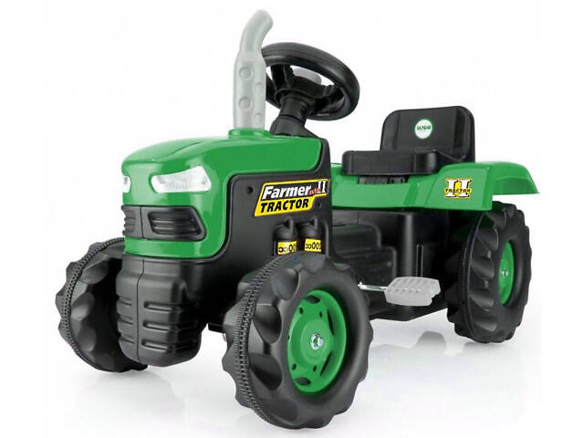 Дитячий трактор на педалях з причепом Farmer Simsek 8053 - Фото 2