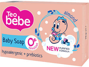 Дитяче мило Teo bebe З мигдалевою олією 75 г (3800024045257)