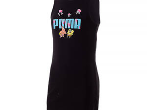 Детское Платье Puma x SPONGEBOB Tank Dress Черный 164 (7d67426701 164)