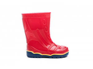 Детские резиновые сапоги КРАСНЫЕ 24