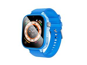 Детские смарт часы Hoco Y101 Сhildren Smart Watch 4G GPS 680mAh/Android 8.1 IP65 Blue