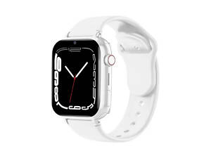 Детские смарт часы-телефон Lemfo LT38 4G GPS SIM-карта геозона видеозвонок White (17824-hbr)