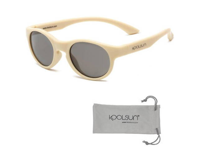 Дитячі сонцезахисні окуляри Koolsun Boston, 1-4 роки, бежеві (KS-BOAB001) - Фото 2