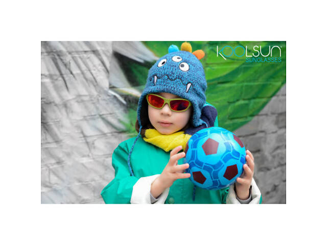 Дитячі сонцезахисні окуляри Koolsun Sport хакі 3-8 років (KS-SPOLBR003) - Фото 3
