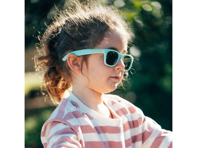 Дитячі сонцезахисні окуляри Koolsun Wave, 3-10 років, м'ятні (KS-WABA003) - Фото 6
