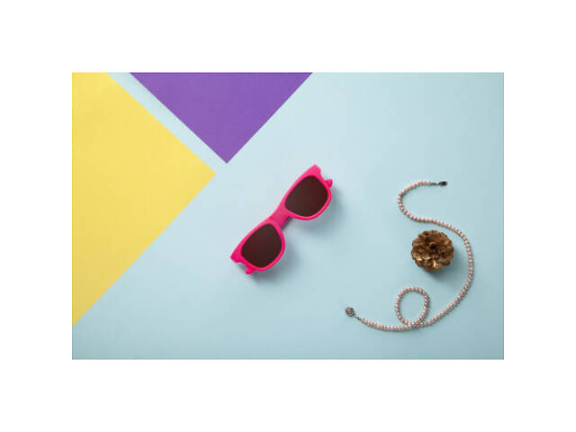 Дитячі сонцезахисні окуляри Koolsun Wave, 3-10 років, неоново-рожеві (KS-WANP003) - Фото 7