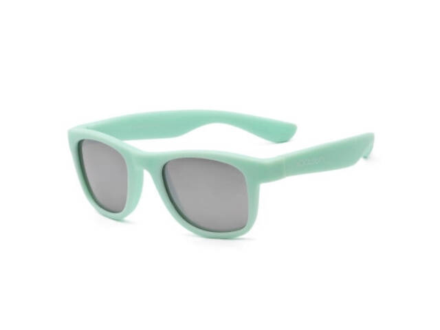 Дитячі сонцезахисні окуляри Koolsun Wave, 3-10 років, м'ятні (KS-WABA003) - Фото 1
