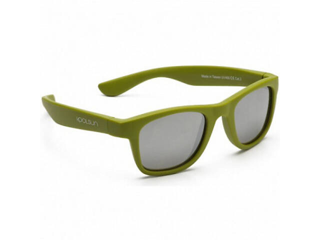 Дитячі сонцезахисні окуляри Koolsun Wave, 3-10 років хакі (KS-WAOB003) - Фото 3