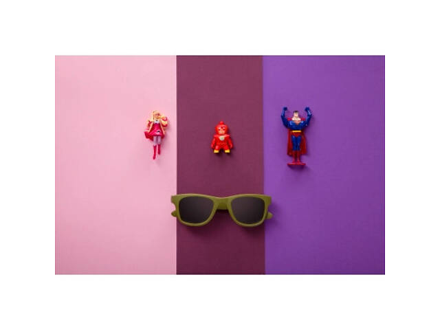 Дитячі сонцезахисні окуляри Koolsun Wave, 3-10 років хакі (KS-WAOB003) - Фото 7