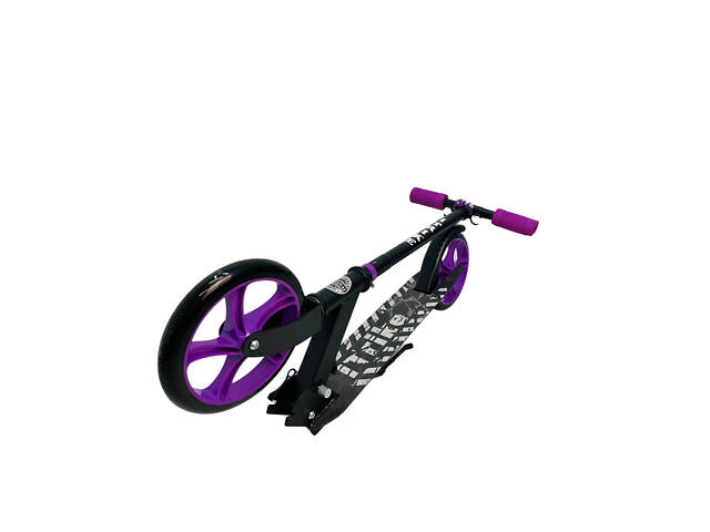 Дитячий двоколісний самокат iTrike SR 2-010-4-1 до 100 кг (Фіолетовий) - Фото 2