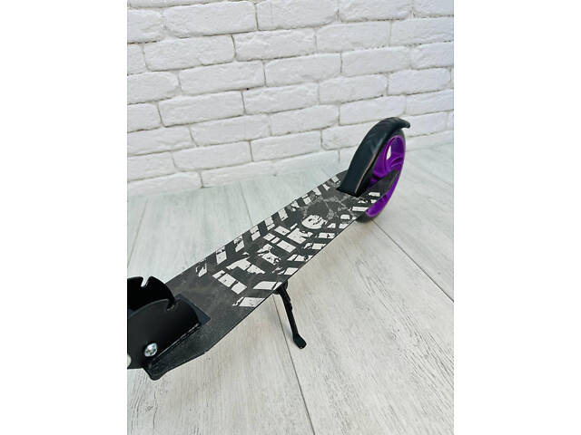 Дитячий двоколісний самокат iTrike SR 2-010-4-1 до 100 кг (Фіолетовий) - Фото 4