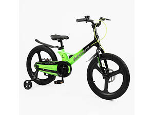 Детский двухколесный велосипед Corso Monti MT-662 20' Черно-зеленый (188074)