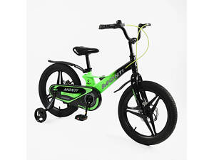 Детский двухколесный велосипед Corso Monti MT-933 18' Зелено-черный (182933)