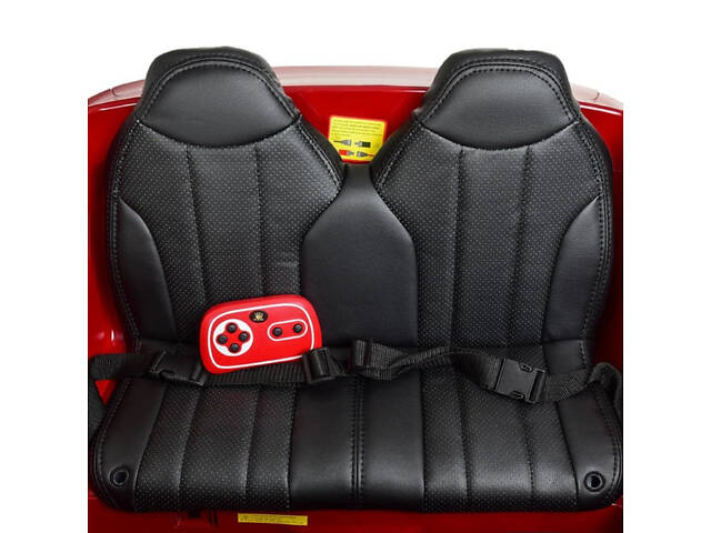 Дитячий електромобіль BMW X6 Червоний JJ2168 - Фото 4