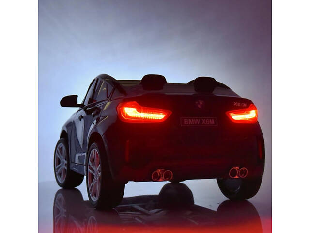 Дитячий електромобіль BMW X6 Червоний JJ2168 - Фото 6