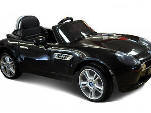 Детский электромобиль BMW Z8 JE1288 черный на пульте, електромобиль БМВ