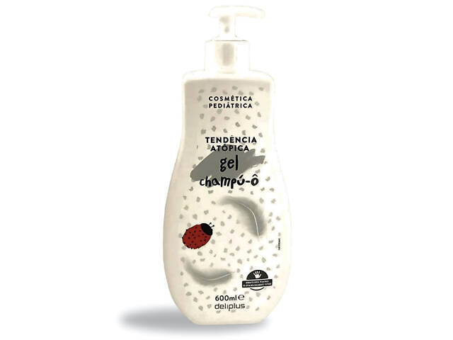 Детский Гель-шампунь Deliplus уход и защита кожи малышей склонной к атопическому дерматиту 600 мл. TENDENCIA ATÓPICA - Фото 4