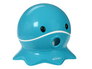 Дитячий горщик QCBABY Осьминог бірюзовий QC9906turquoice (QC9906turquoice)