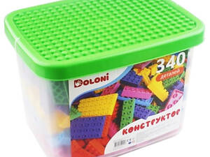 Дитячий Конструктор Doloni 013888/27 340 деталей Різнокольоровий