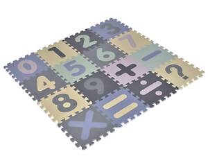 Дитячий килимок-пазл MЕ-1169 Numbers, EVA, 16 деталей