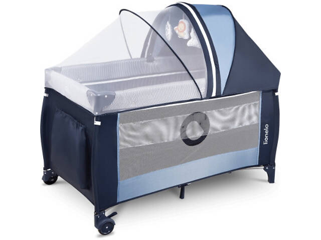 Дитячий манеж Lionelo Sven Plus Blue Navy (LO-SVEN PLUS BLUE NAVY) - Фото 5