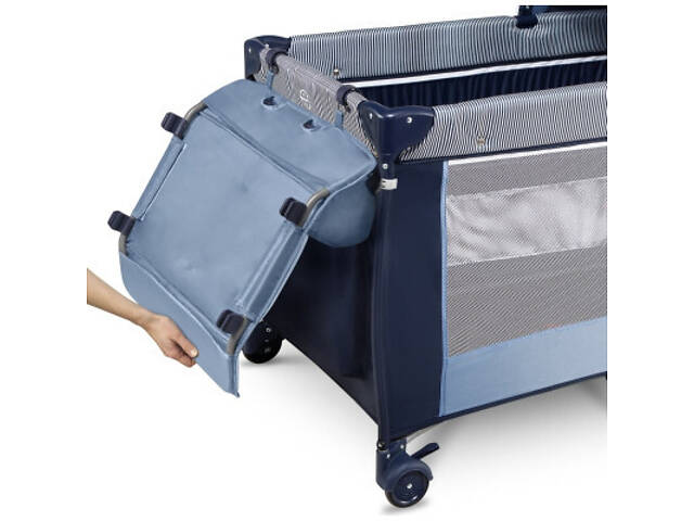 Дитячий манеж Lionelo Sven Plus Blue Navy (LO-SVEN PLUS BLUE NAVY) - Фото 6