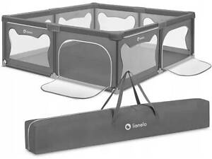 Дитячий манеж Lionelo Willow XL Grey Concrete (LO-WILLOW XL GREY CONCRETE)
