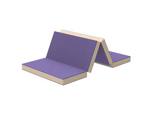 Дитячий мат 2х1 складений 4-х KIDIGO