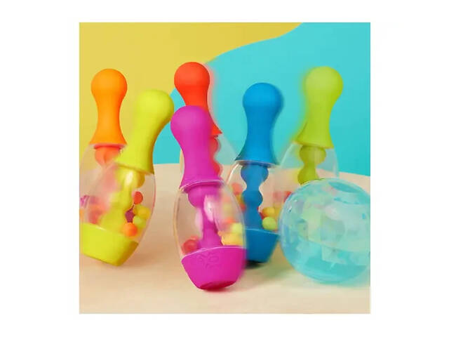 Ігровий набір Боулінг 6 кеглів, куля, підставка BX4511Z - Фото 5