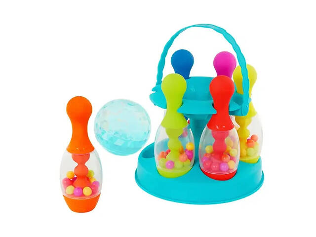 Ігровий набір Боулінг 6 кеглів, куля, підставка BX4511Z - Фото 6