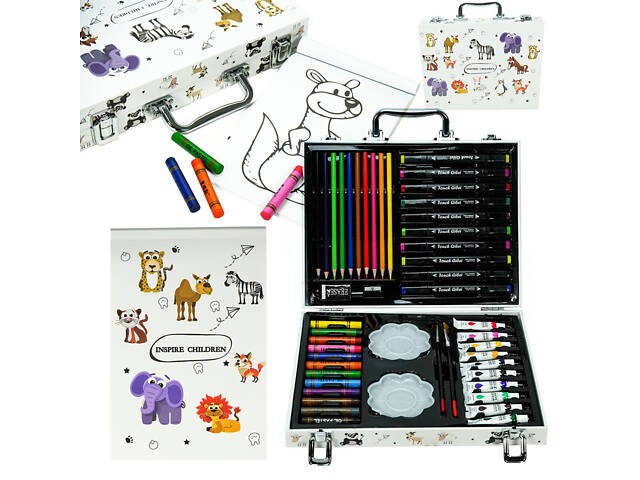 Дитячий набір Водних Олівців Маркерів NO:001 49 предметів - Фото 1