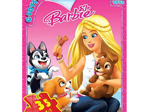 Дитячий пазл 'Barbie' BA017 постер 35 елементів
