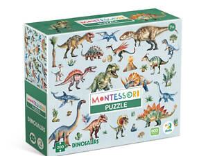 Дитячий пазл Монтессорі 'Динозаври' 200631, 200 елементів