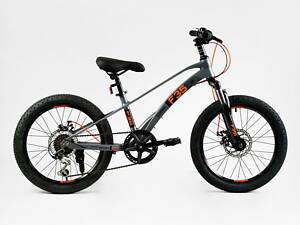 Детский спортивный велосипед 20' дюймов Corso 'F35' (MG-20415) магниевая рама, Shimano Revoshift 7 скоростей