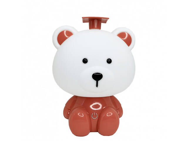 Детский светильник ночник Мишка Тедди розовый - Фото 1