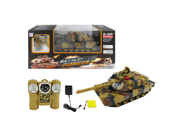 Детский танк на радиоуправлении Bambi 778-1 на аккумуляторе - Фото 1