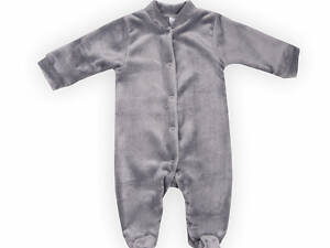 Детский теплый человечек на кнопках GABBI KB-23-5 Серый р.74 (13806)