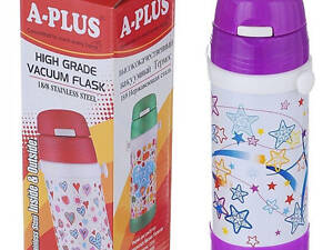Дитячий термос A-Plus AP-1776-purple 320 мл фіолетовий